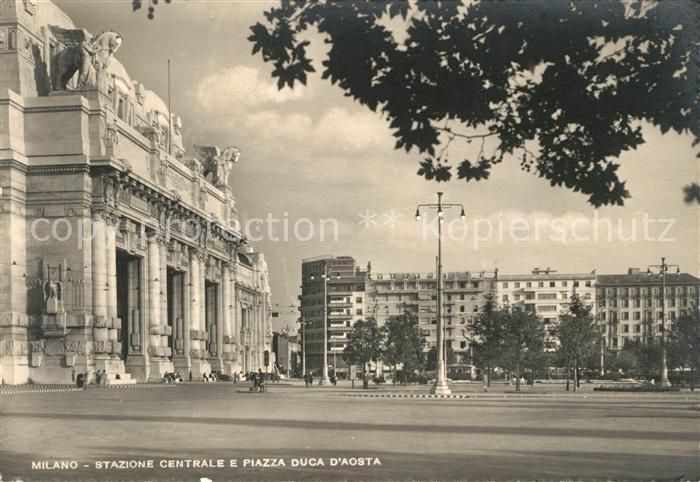 Milano Stazione Centrale e Piazza Duca d Aosta