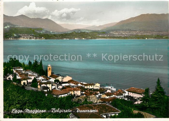 Belgirate Lago Maggiore Panorama