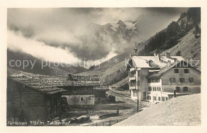 Ferleiten Tauernhof Bergbauer Alpen