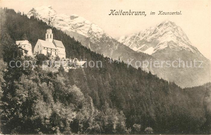 Kaltenbrunn Tirol Wallfahrtskirche Kaunsertal Alpen