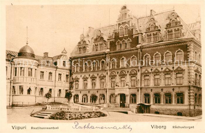 Viborg Vestsjalland Radhustorget Rathaus