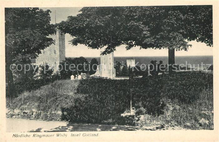 Visby Noerdliche Ringmauer