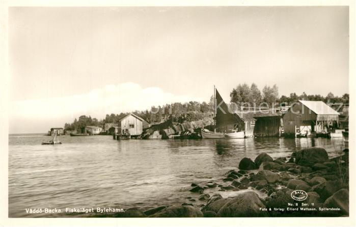 Vaeddoe Backa Fiskelaeget Bylehamn