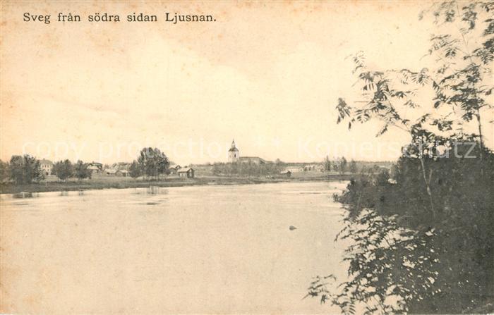 Bollnaes Sveg fran soedra sidan Ljusnan