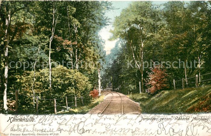 Mariestad Kinnekulle Jernvaegen genom Rabaecks Munkaeng
