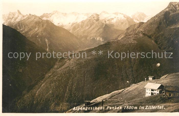 Mayrhofen Zillertal Alpengasthaus Penken Zillertaler Alpen