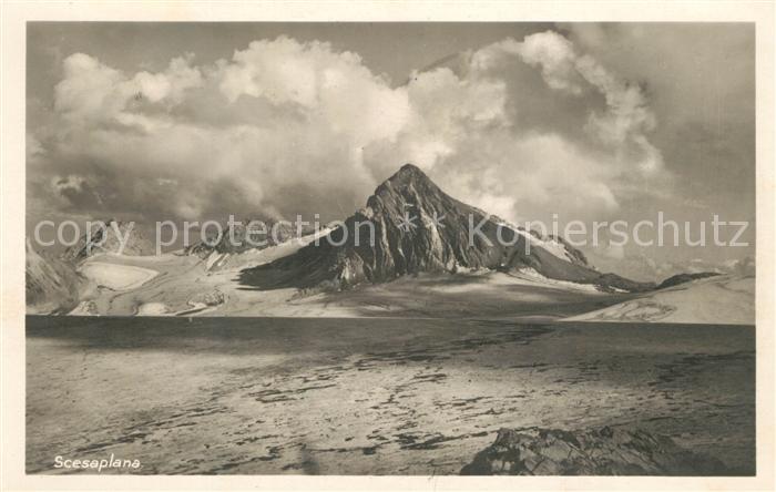 Scesaplana Landschaftspanorama Raetikon Alpen