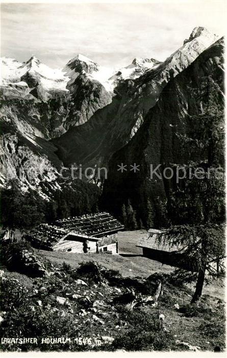 Hall Tirol Lafatscher Hochalm Gebirgspanorama