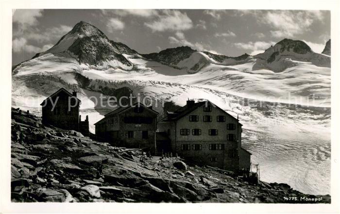 Kuersingerhuette Berghaus Gletscher Venedigergruppe