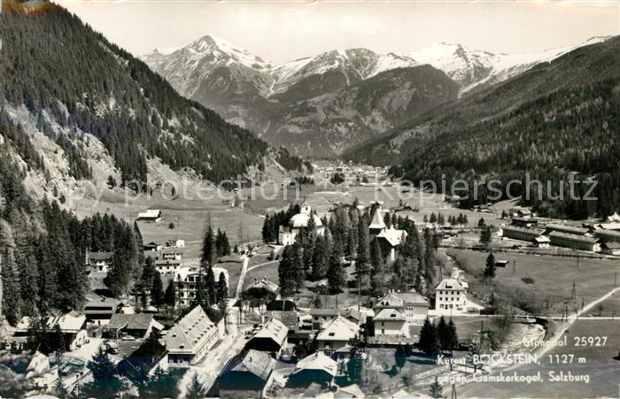 Boeckstein Panorama Kurort gegen Gamskarkogel Ankogelgruppe