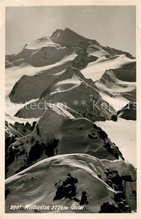 Wildspitze Gebirgspanorama Alpen