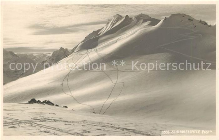 Schindlerspitze Gebirgspanorama Alpen