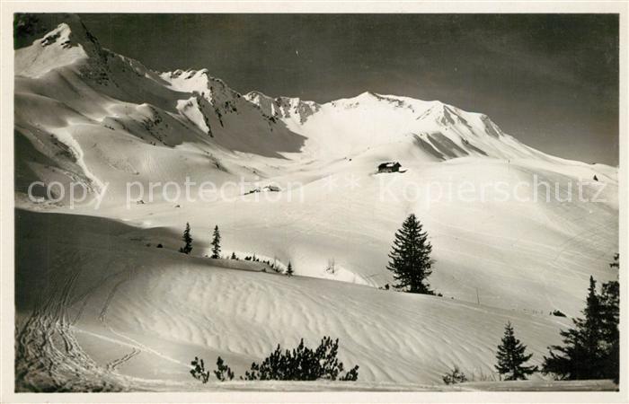 Schwarzwasserhuette am Steinmandl Allaeuger Alpen