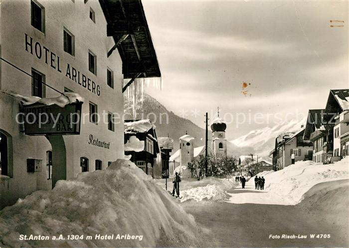 St Anton Arlberg Hotel Arlberg im Winter