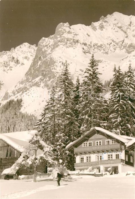Ramsau Dachstein Steiermark Pension Marienheim Winterlandschaft Dachsteingebirge