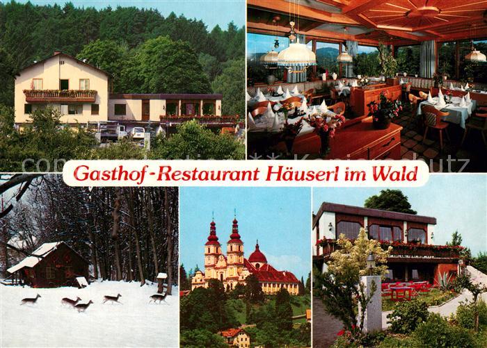 Mariatrost Gasthof Restaurant Haeuserl im Wald Wallfahrtskirche Wild