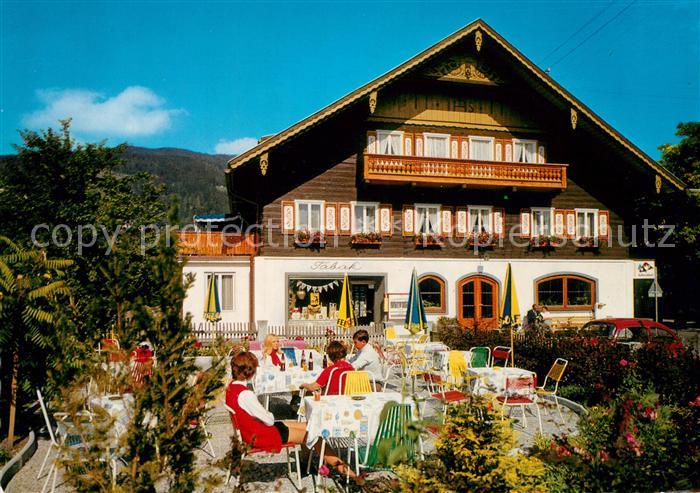 Altenmarkt Pongau Cafe Pension Rosner Terrasse
