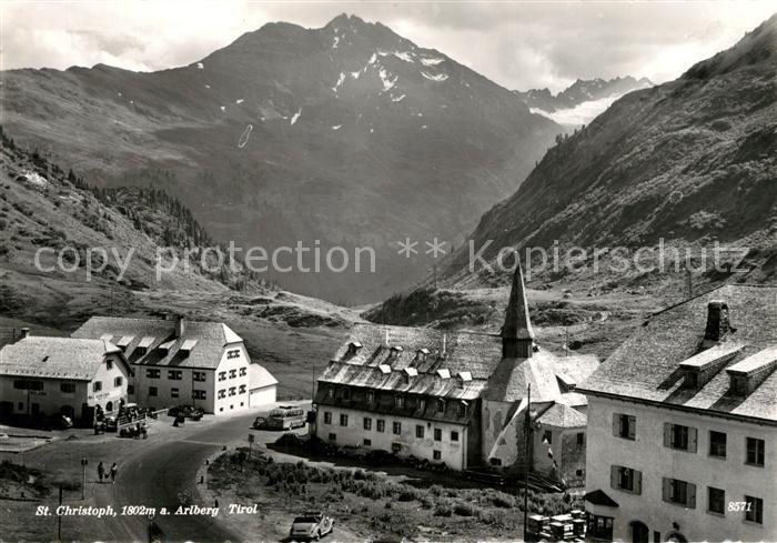 St Christoph Arlberg Wintersportplatz Alpen