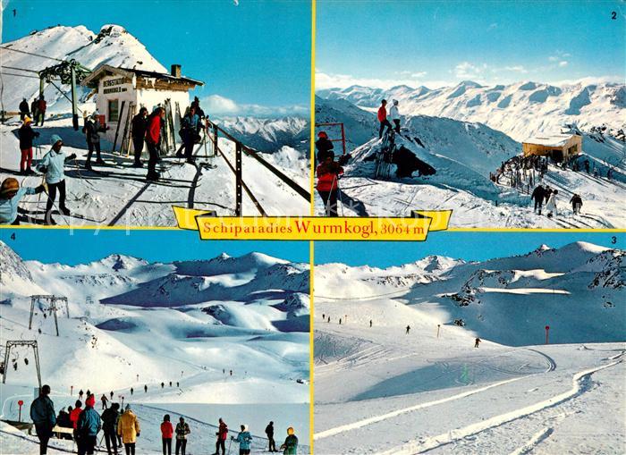 Obergurgl Soelden Tirol Schiparadies Wurmkogl oetztaler Alpen