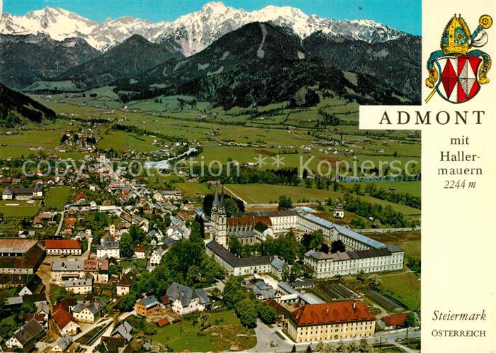 Admont Steiermark Sommerfrische Wintersportort Benediktinerstift Alpen Fliegerau