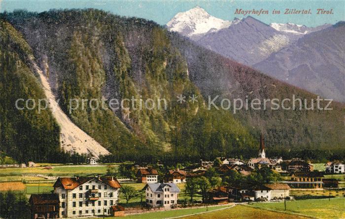 Mayrhofen Zillertal Panorama