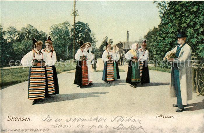 Skansen Stockholm Volkstanzgruppe