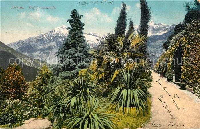 Meran Merano Gilfpromenade