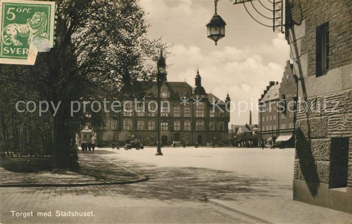 Schweden Torget med Stadtshuset