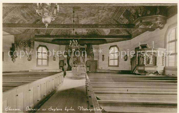 Skansen Stockholm Seglora Kyrka Altarraum