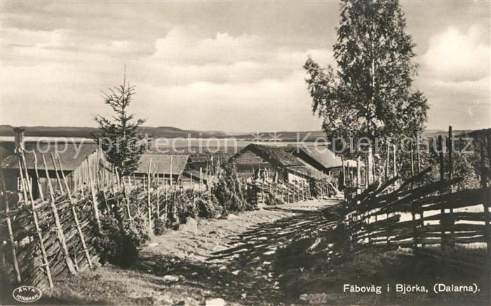 Dalarna Faebovaeg Bjoerka