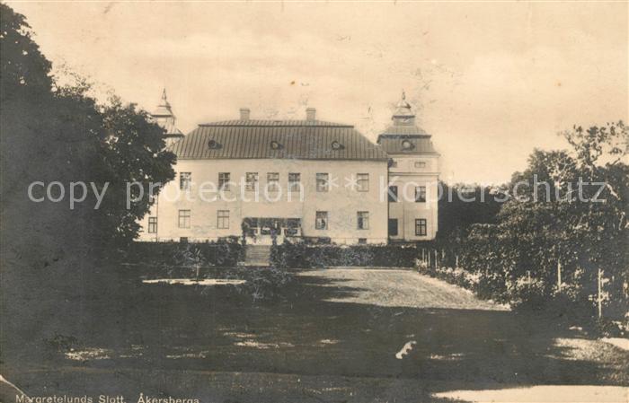 Schweden Margretelunds Schloss