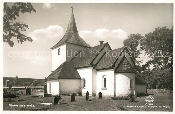 Schweden Vaeversunda kyrka