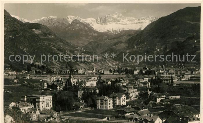 Bolzano con Catinaccio