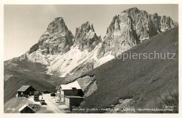 Passo Sella Rifugio Flora Gruppo Sassolungo