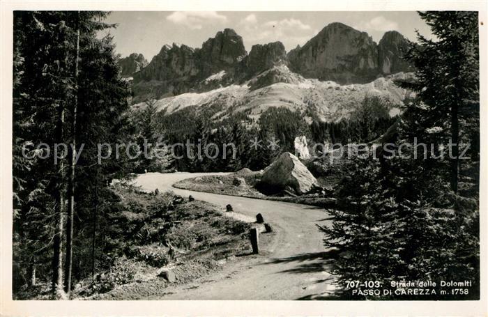 Carezza Strada delle Dolomiti Passo di Carezza