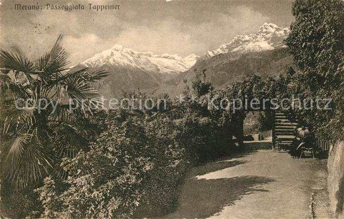 Merano Meran Passeggiata Tappeiner