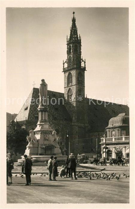 Bolzano Chiesa Parrocchiale e Monumento a Walter