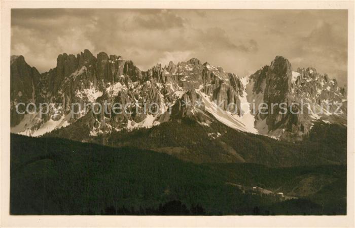Dolomiti Gruppo del Latemar Renon presso Bolzano