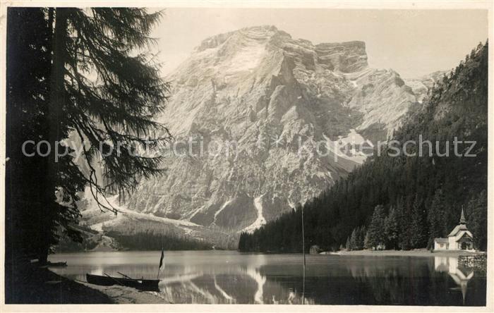 Braies Vecchia Gruppo delle Dolomiti Lago di Braies