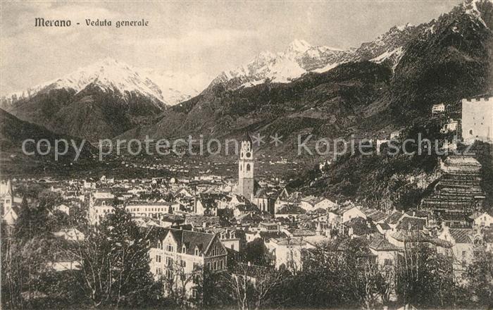 Merano Meran Veduta generale