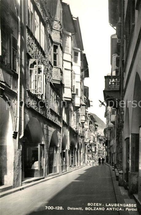 Bozen Suedtirol Laubengasse