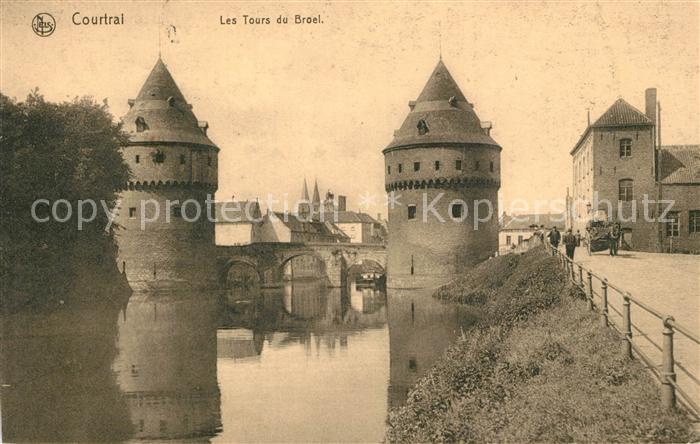 Courtrai KORTRIJK Flandre Belgie Les Tours du Broel