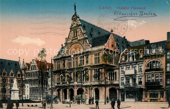 Gand Belgien Theatre Flamand