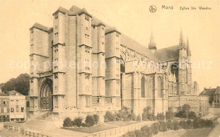 Mons Hainaut Eglise Ste Waudru