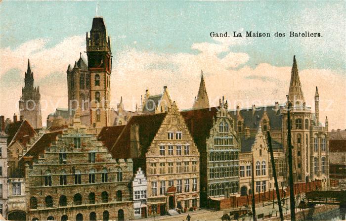 Gand Belgien La Maison des Bateliers