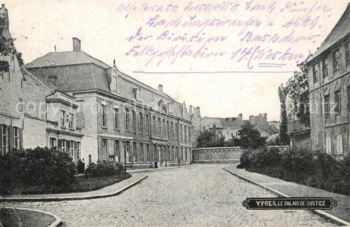 Ypern Ypres Palais de Justice