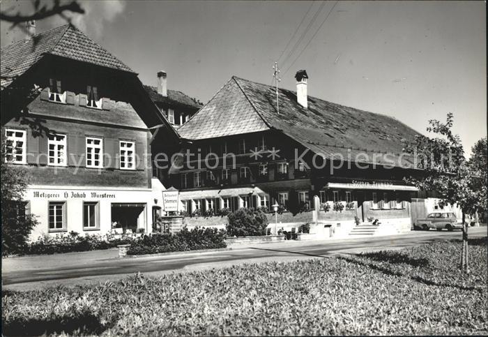 Zollbrueck Neumuehle Wirtschaft Metzgerei zum Sternen