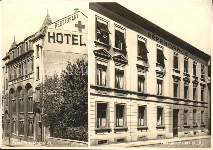 Basel BS christl. Hospiz Blau Kreuz Haus