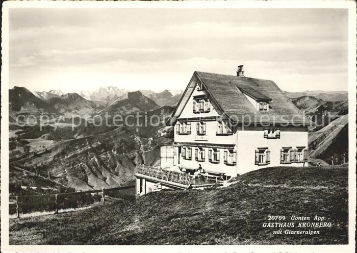 Gonten Gasthaus Kronberg Glarneralpen