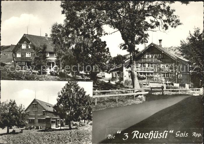 Gais AR Die 3 Ruehuesli